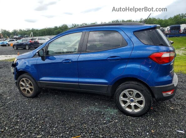MAJ6S3GL9KC282801 2019 FORD ECOSPORT Blue Հետևի ձախ