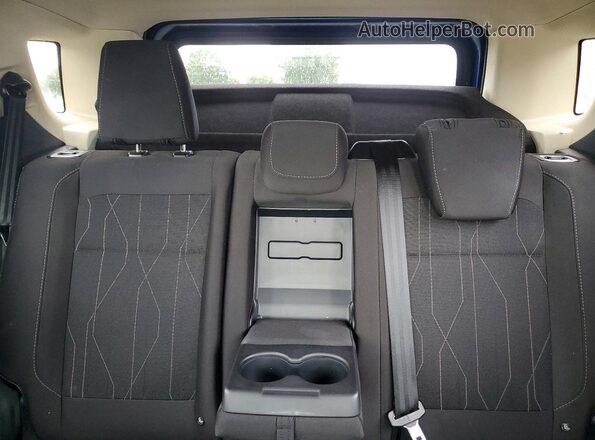 MAJ6S3GL9KC282801 2019 FORD ECOSPORT Blue Հետևի նստատեղերի տեսք