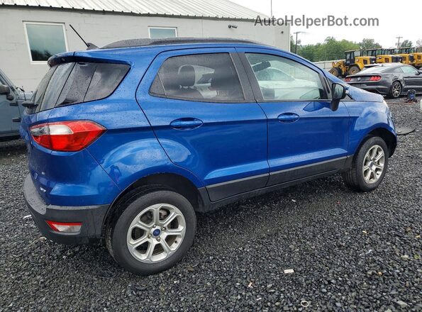 MAJ6S3GL9KC282801 2019 FORD ECOSPORT Blue Հետևի աջ