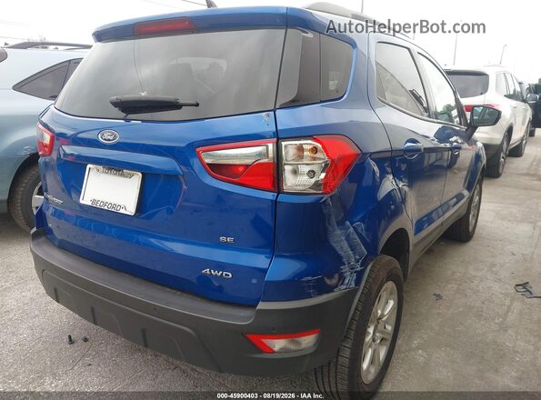 MAJ6S3GL9LC323641 2020 FORD ECOSPORT Blue Հետևի աջ