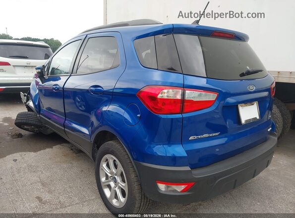 MAJ6S3GL9LC323641 2020 FORD ECOSPORT Blue Հետևի ձախ