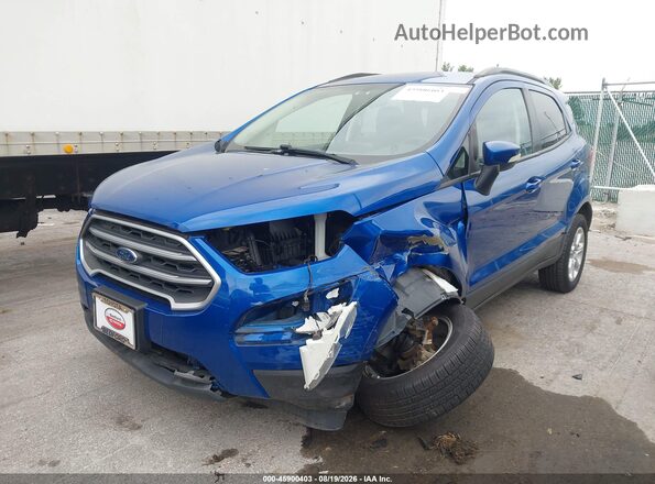 MAJ6S3GL9LC323641 2020 FORD ECOSPORT Blue Դիմացի տեսք