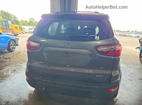 MAJ6S3GL9MC411459 2021 FORD ECOSPORT Gray Rear view