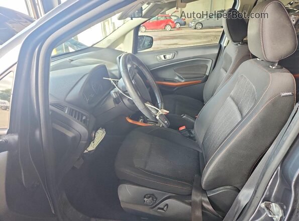 MAJ6S3GL9MC411459 2021 FORD ECOSPORT Gray Front interior view
