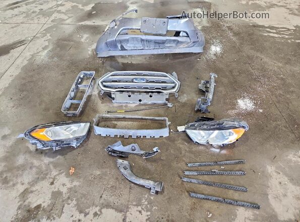 MAJ6S3GL9MC411459 2021 FORD ECOSPORT Gray Engine compartment view