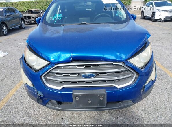MAJ6S3GLXLC346975 2020 FORD ECOSPORT Синий Вид спереди