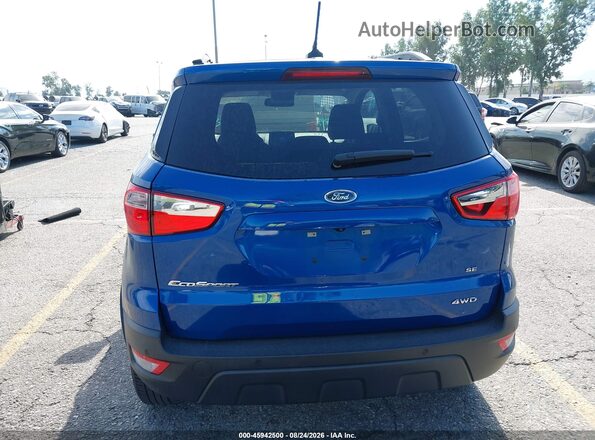 MAJ6S3GLXLC346975 2020 FORD ECOSPORT Синий 