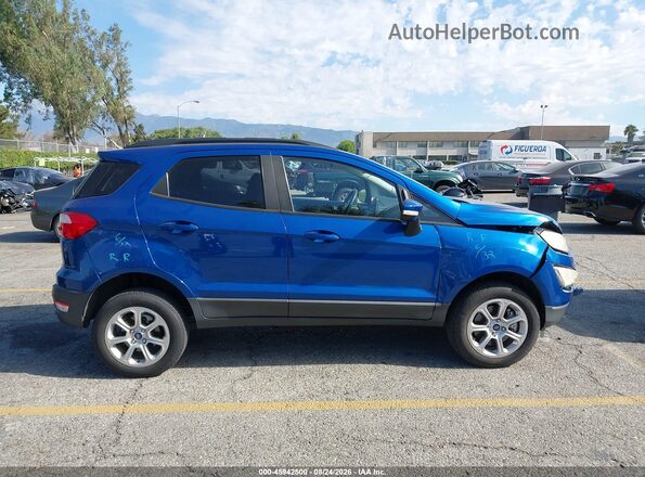 MAJ6S3GLXLC346975 2020 FORD ECOSPORT Синий Вид задней части салона