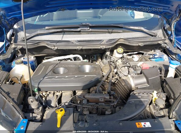 MAJ6S3GLXLC346975 2020 FORD ECOSPORT Синий Вид сзади