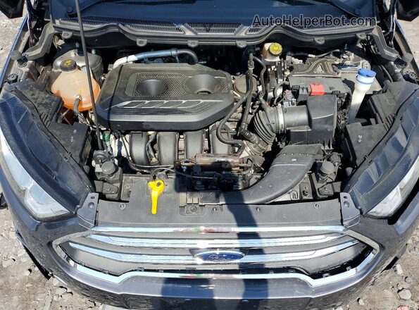 MAJ6S3GLXLC348466 2020 FORD ECOSPORT Blue Engine compartment view
