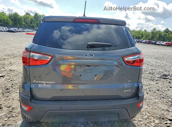 MAJ6S3GLXLC348466 2020 FORD ECOSPORT Blue Rear view