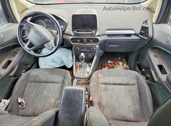 MAJ6S3GLXLC390216 2020 FORD ECOSPORT Black Widok deski rozdzielczej