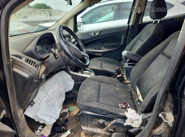 MAJ6S3GLXLC390216 2020 FORD ECOSPORT Black Widok wnętrza z przodu