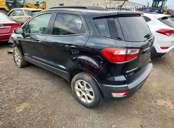 MAJ6S3GLXLC390216 2020 FORD ECOSPORT Black Tył lewy