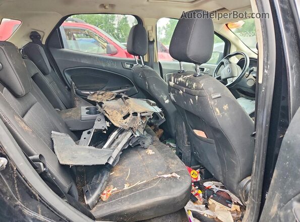 MAJ6S3GLXLC390216 2020 FORD ECOSPORT Black Widok tylnych siedzeń