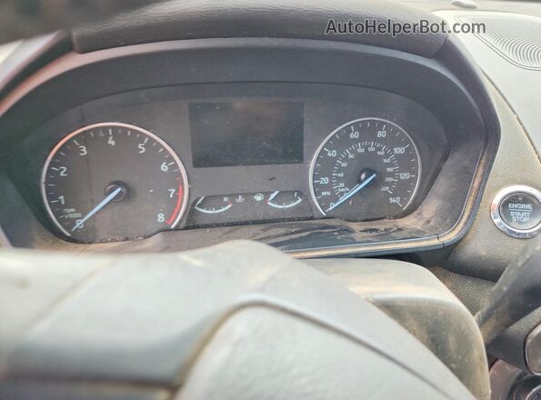 MAJ6S3GLXLC390216 2020 FORD ECOSPORT Black Widok zestawu wskaźników