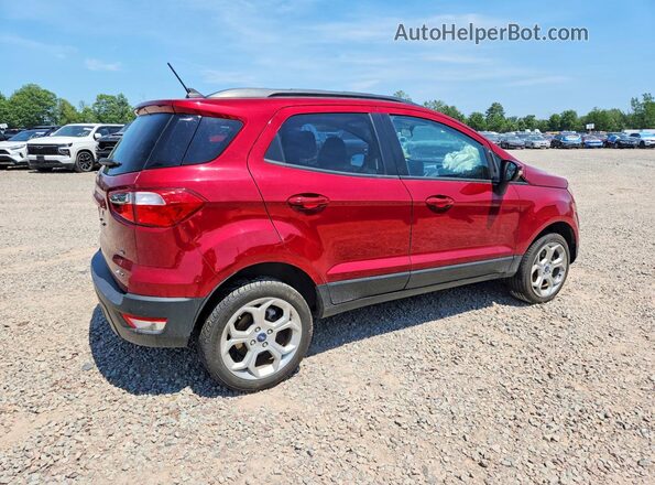 MAJ6S3GLXMC399502 2021 FORD ECOSPORT Red Rear right