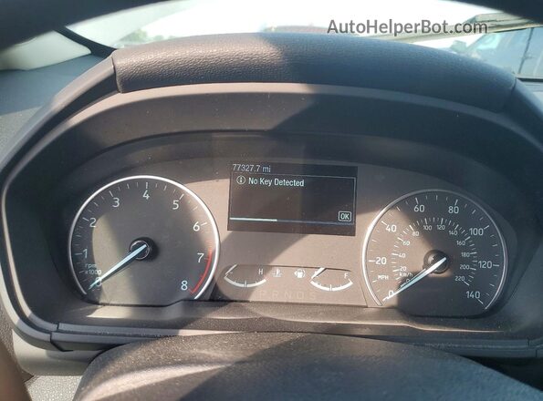 MAJ6S3GLXMC410577 2021 FORD ECOSPORT Gray Սարքավորումների վահանակի տեսք