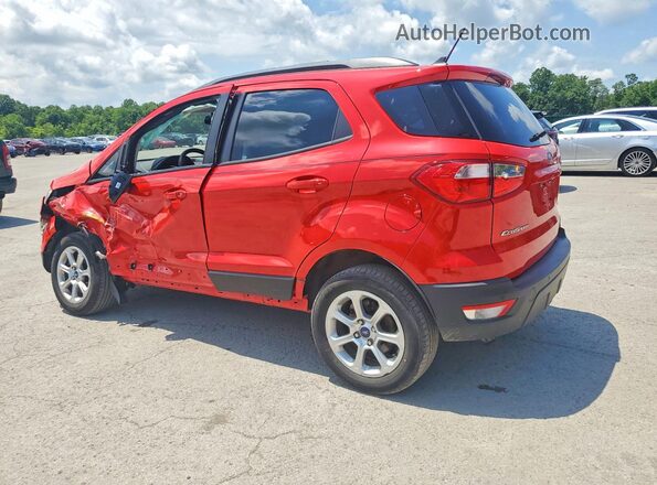 MAJ6S3GLXNC473230 2022 FORD ECOSPORT Красный Задняя левая четверть