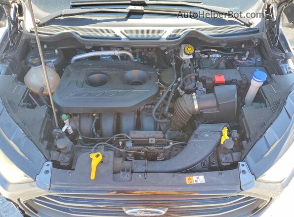 MAJ6S3JL0KC274577 2019 FORD ECOSPORT Серый Вид подкапотного пространства