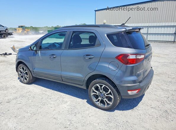 MAJ6S3JL0KC274577 2019 FORD ECOSPORT Серый Задняя левая четверть