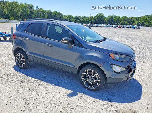 MAJ6S3JL0KC274577 2019 FORD ECOSPORT Серый Передняя правая четверть