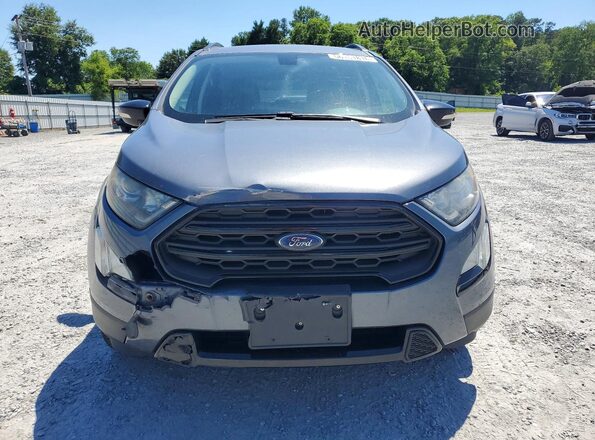 MAJ6S3JL0KC274577 2019 FORD ECOSPORT Серый Вид спереди