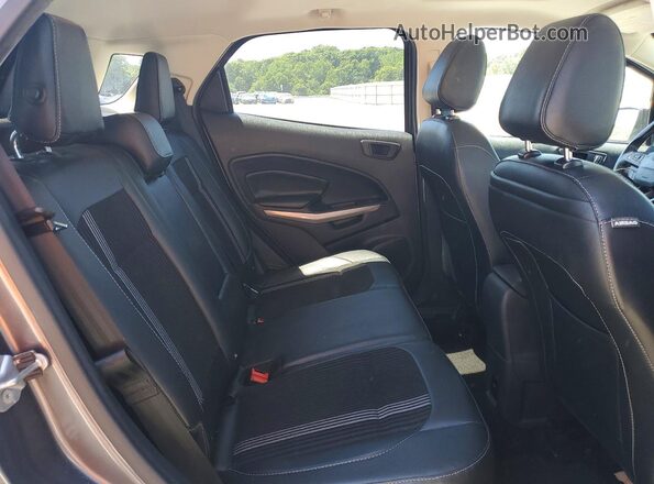 MAJ6S3JL0KC274577 2019 FORD ECOSPORT Серый Вид задней части салона