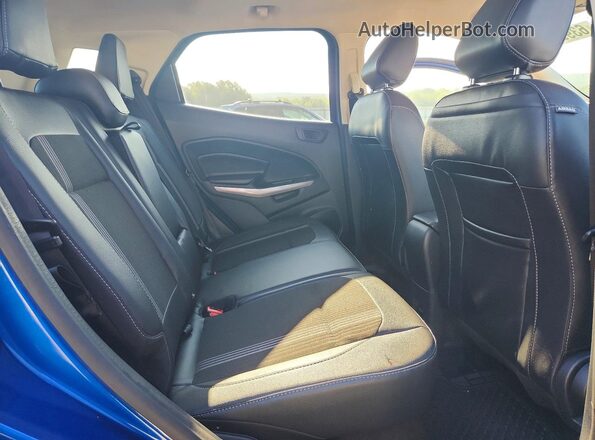 MAJ6S3JL1MC439636 2021 FORD ECOSPORT Blue უკანა სალონის ხედი