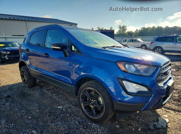 MAJ6S3JL1MC439636 2021 FORD ECOSPORT Blue წინა მარჯვენა