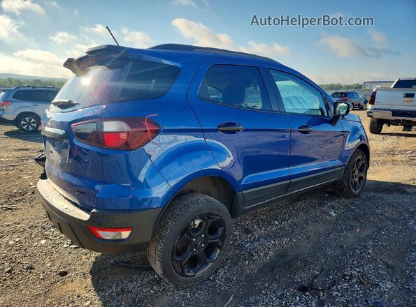 MAJ6S3JL1MC439636 2021 FORD ECOSPORT Blue უკანა მარჯვენა