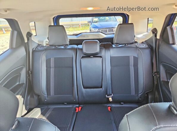 MAJ6S3JL1MC439636 2021 FORD ECOSPORT Blue უკანა სავარძლების ხედი