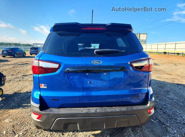 MAJ6S3JL1MC439636 2021 FORD ECOSPORT Blue უკანა ხედი