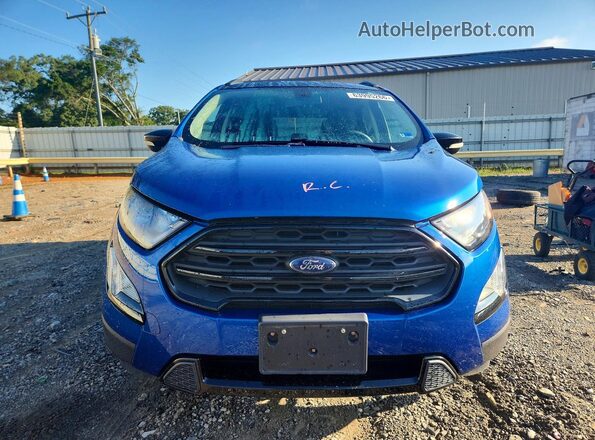 MAJ6S3JL1MC439636 2021 FORD ECOSPORT Blue წინა ხედი