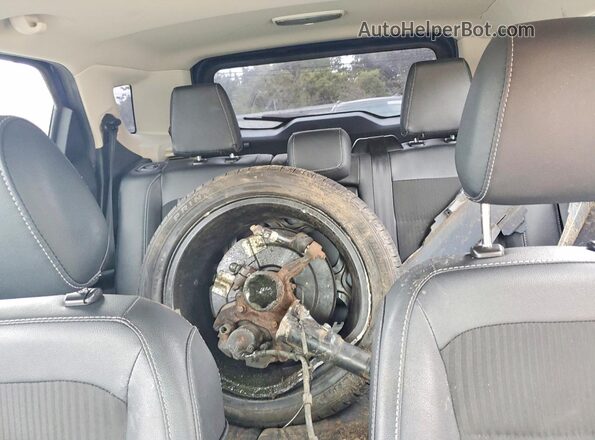 MAJ6S3JL2MC417046 2021 FORD ECOSPORT Blue Հետևի նստատեղերի տեսք