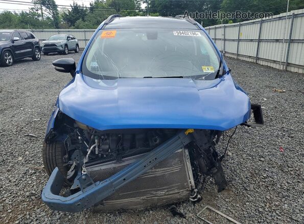 MAJ6S3JL2MC417046 2021 FORD ECOSPORT Blue Դիմացի տեսք