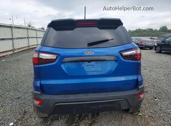 MAJ6S3JL2MC417046 2021 FORD ECOSPORT Blue Հետևի տեսք