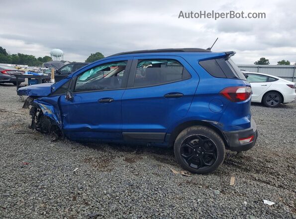 MAJ6S3JL2MC417046 2021 FORD ECOSPORT Blue Հետևի ձախ