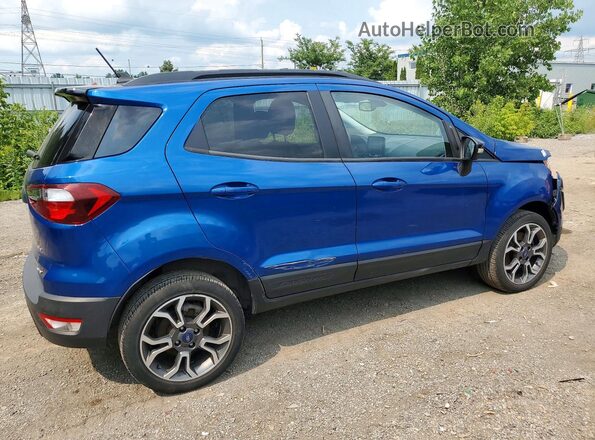 MAJ6S3JL3LC343098 2020 FORD ECOSPORT Blue Հետևի աջ
