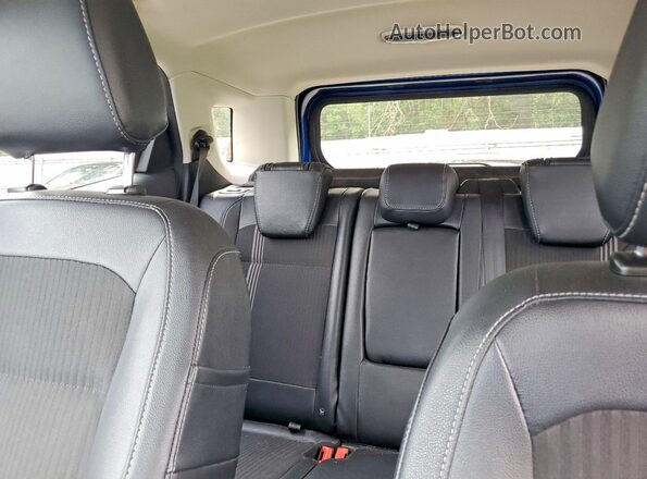 MAJ6S3JL3LC343098 2020 FORD ECOSPORT Blue Հետևի նստատեղերի տեսք