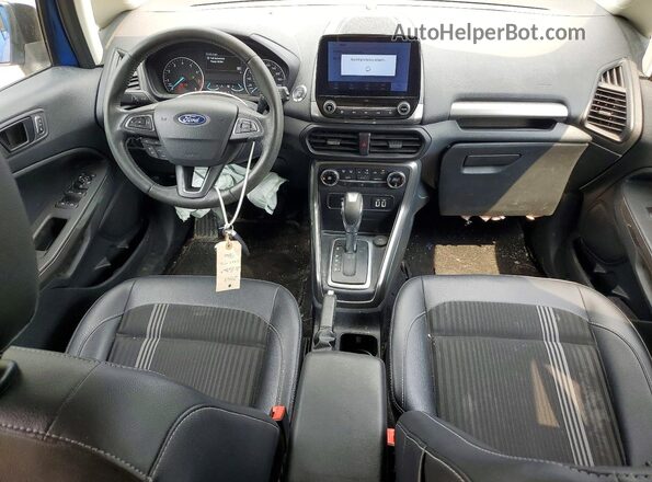MAJ6S3JL3LC343098 2020 FORD ECOSPORT Blue Առջևի վահանակի տեսք