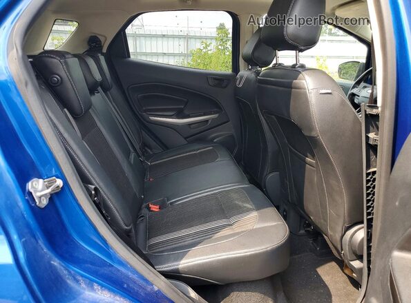 MAJ6S3JL3LC343098 2020 FORD ECOSPORT Blue Սալոնի հետևի տեսք