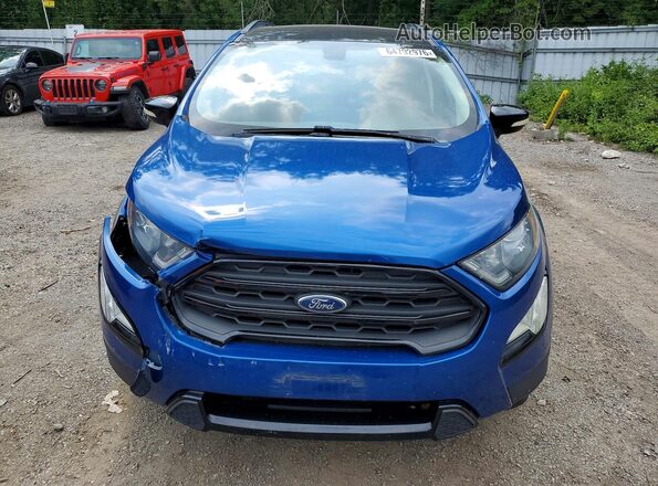 MAJ6S3JL3LC343098 2020 FORD ECOSPORT Blue Դիմացի տեսք