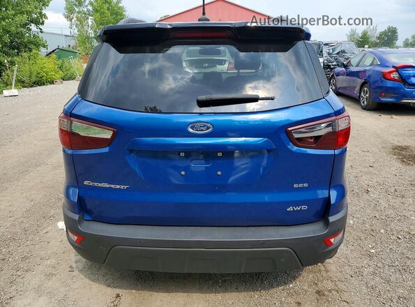 MAJ6S3JL3LC343098 2020 FORD ECOSPORT Blue Հետևի տեսք