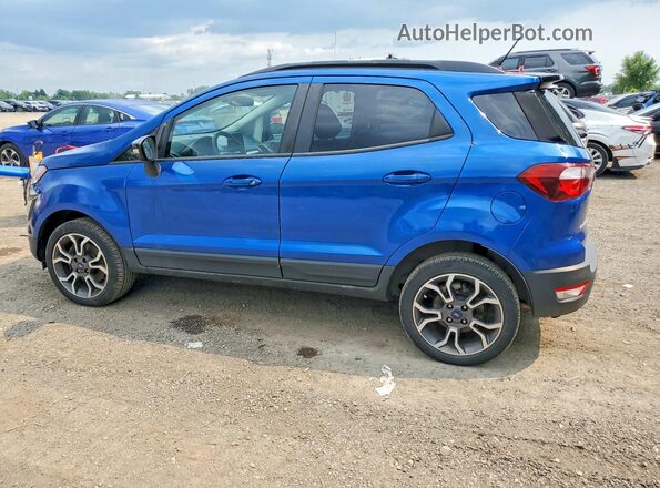 MAJ6S3JL3LC343098 2020 FORD ECOSPORT Blue Հետևի ձախ