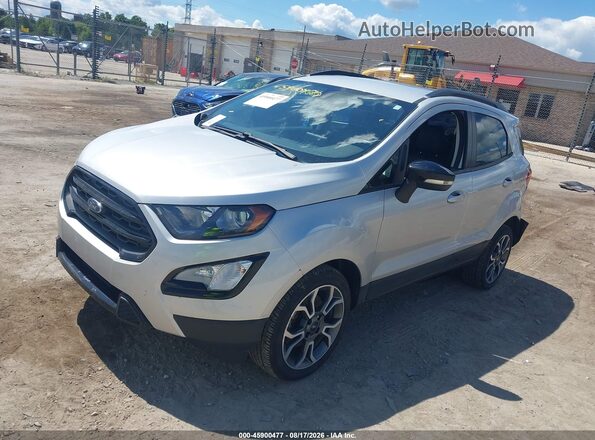MAJ6S3JL3LC356451 2020 FORD ECOSPORT Silver Передня ліва чверть