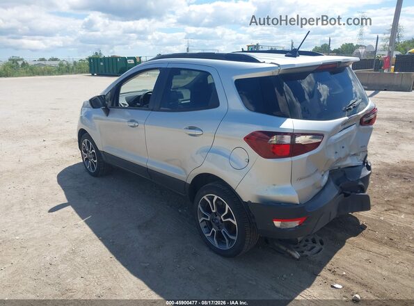 MAJ6S3JL3LC356451 2020 FORD ECOSPORT Silver Задня ліва чверть