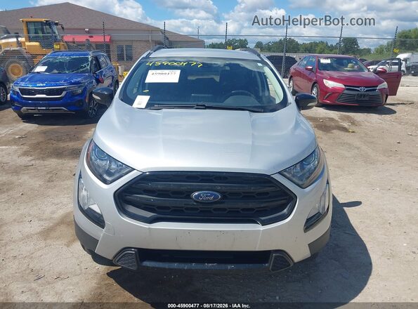MAJ6S3JL3LC356451 2020 FORD ECOSPORT Silver Вид щитка приладів