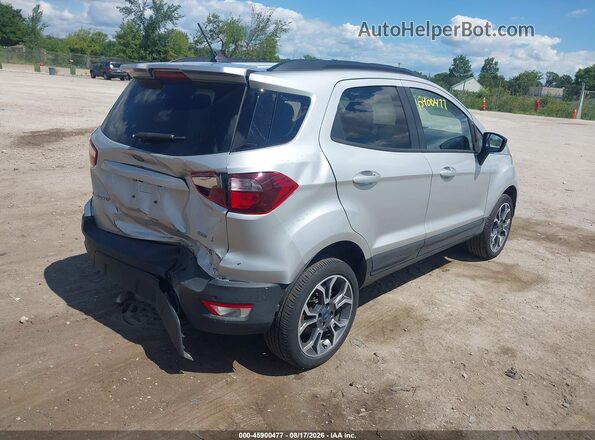 MAJ6S3JL3LC356451 2020 FORD ECOSPORT Silver Задня права чверть