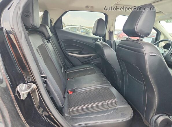 MAJ6S3JL3LC360564 2020 FORD ECOSPORT Black Հետևի նստատեղերի տեսք